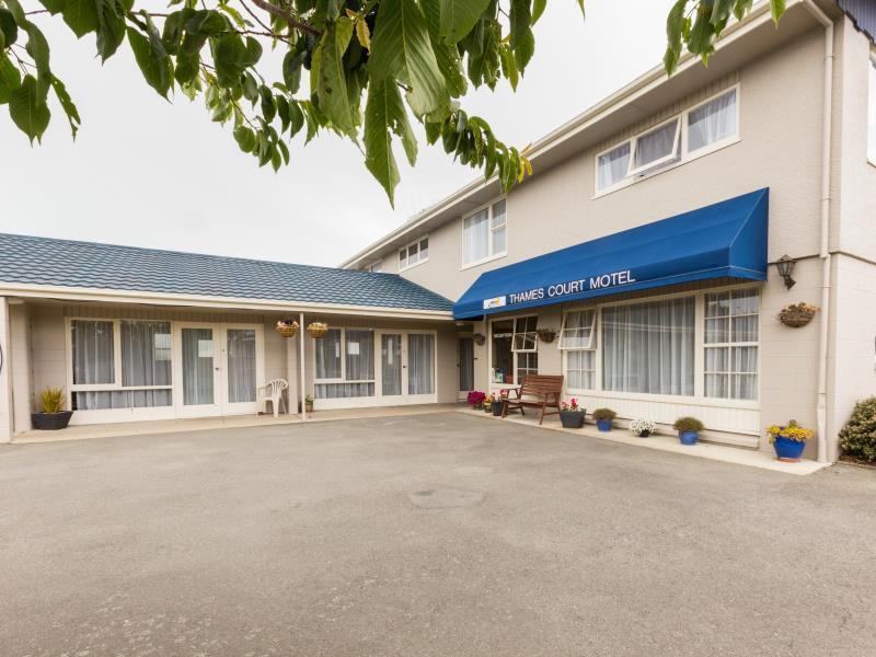 Aaa Thames Court Motel Oamaru Eksteriør billede