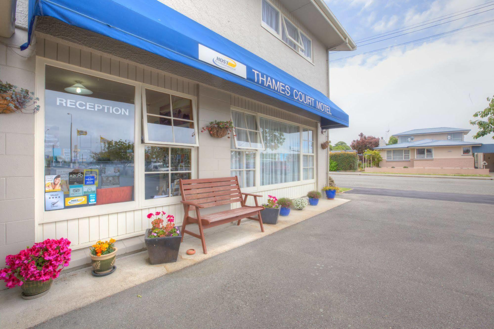Aaa Thames Court Motel Oamaru Eksteriør billede